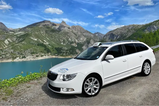 Taxi toutes distances depuis Moutiers